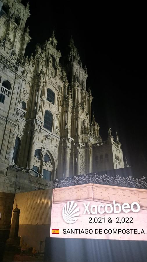 Pico Sacro I Hostal-Pension Santiago De Compostela Bagian luar foto