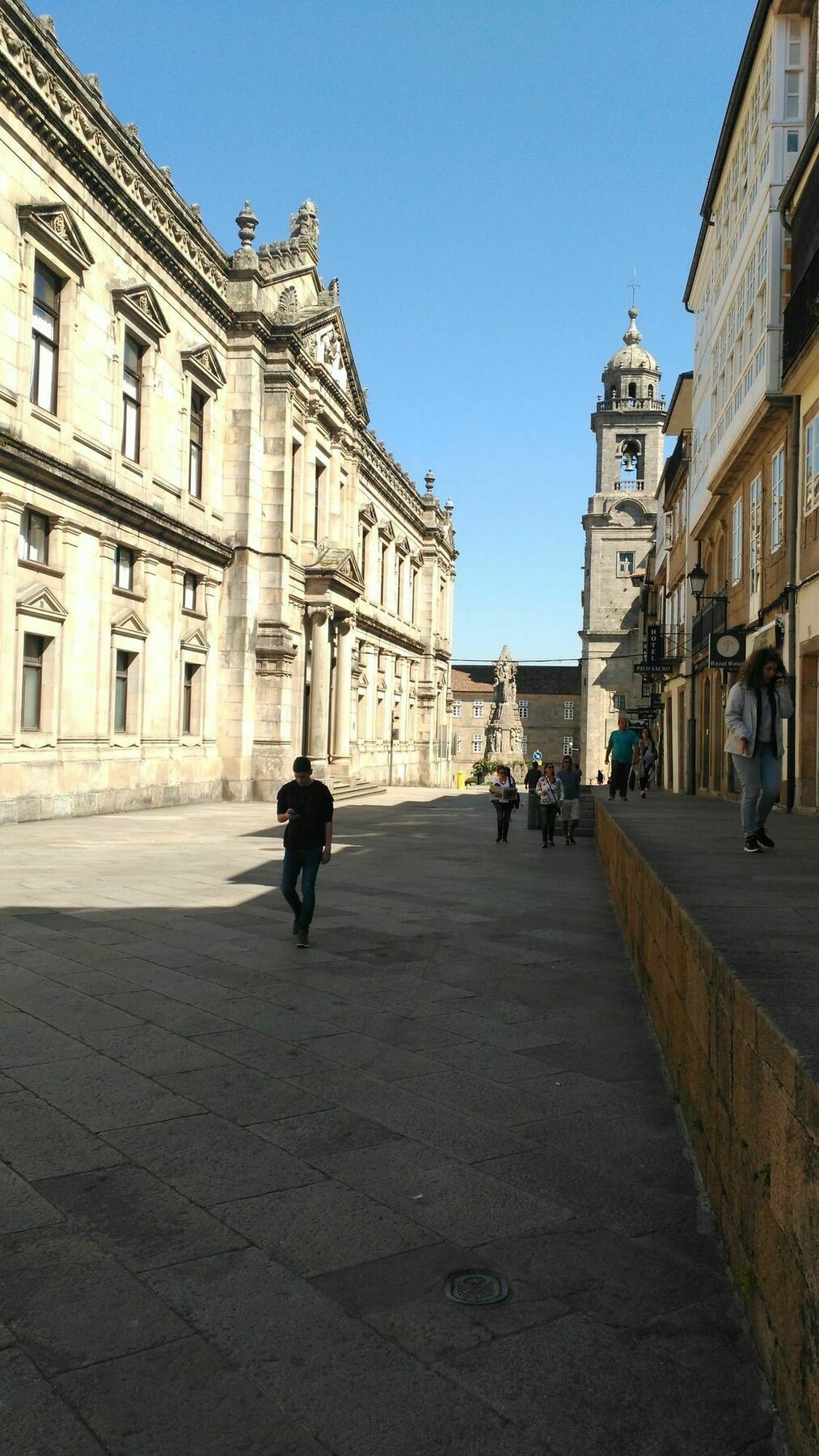 Pico Sacro I Hostal-Pension Santiago De Compostela Bagian luar foto