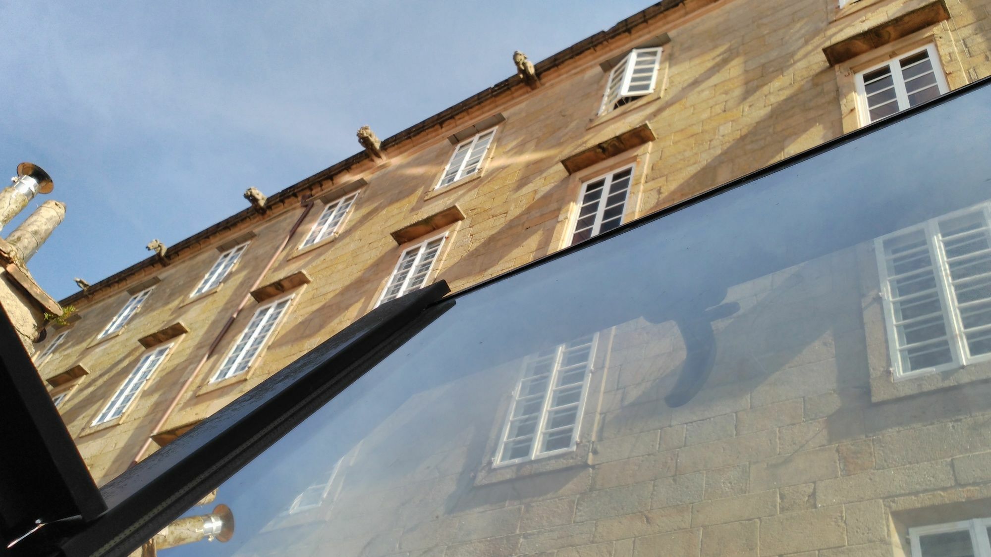 Pico Sacro I Hostal-Pension Santiago De Compostela Bagian luar foto